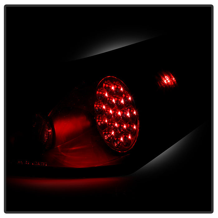 FR SPORT Spyder Nissan 350Z 03-05 LED Tail Lights Black ALT-YD-N350Z02-LED-BK 5006714 - View 9