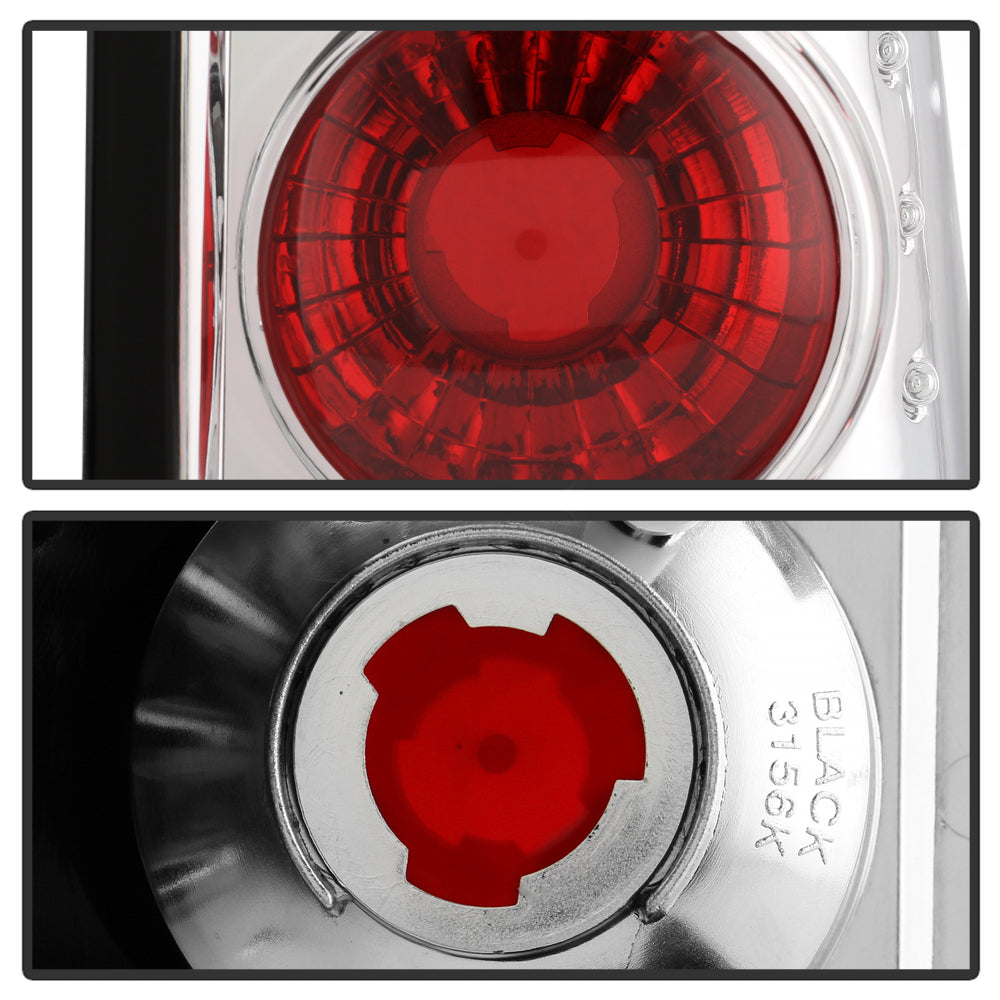 FR SPORT Spyder Nissan Titan 04-14 Euro Style Tail Lights Chrome ALT-YD-NTI04-C 5007032 - View 8