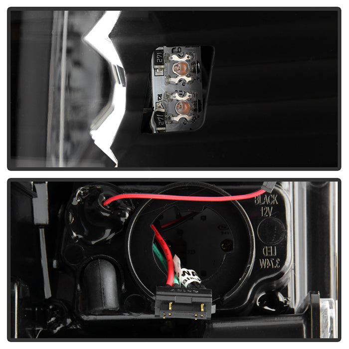 Spyder Nissan Titan 04-14 LED Tail Lights Black ALT-YD-NTI04-LED-BK 5070067