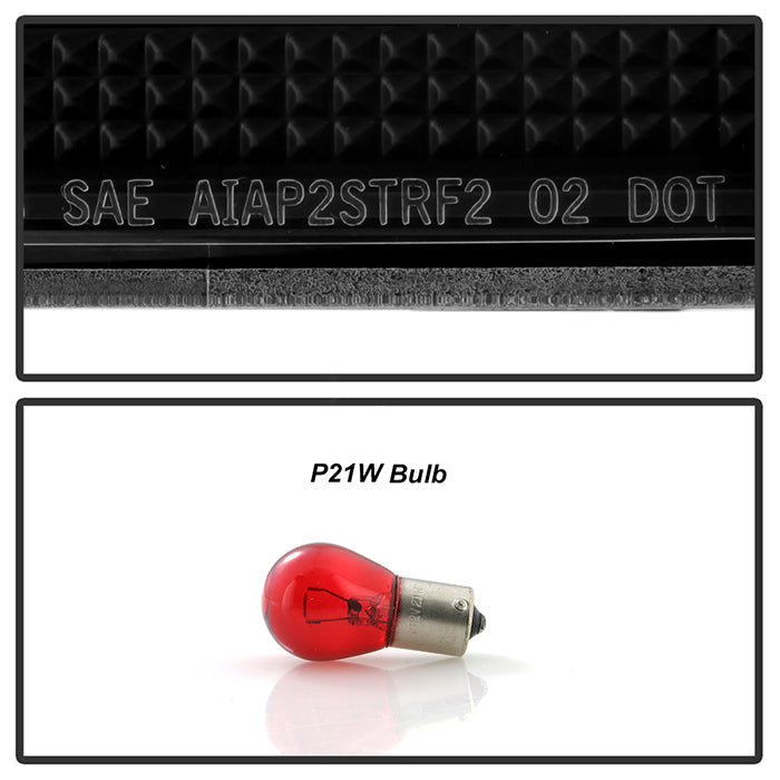 FR SPORT Spyder Porsche Cayenne 03-07 LED Tail Lights Black ALT-YD-PCAY03-LED-BK 5007063 - View 10