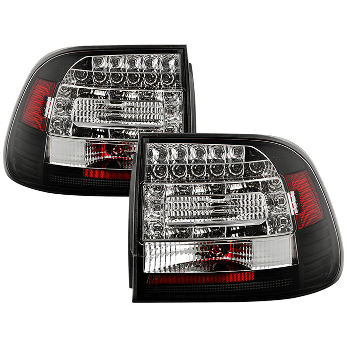 FR SPORT Spyder Porsche Cayenne 03-07 LED Tail Lights Black ALT-YD-PCAY03-LED-BK 5007063 - View 5
