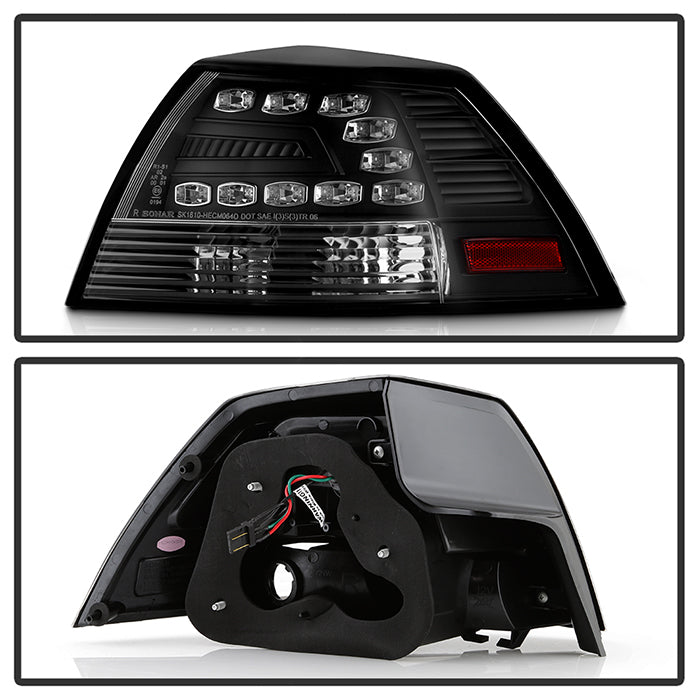 Spyder Pontiac G8 08-09 LED Tail Lights Blk ALT-YD-PG808-LED-BK 5008565