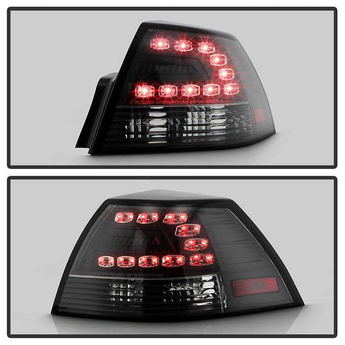 Spyder Pontiac G8 08-09 LED Tail Lights Blk ALT-YD-PG808-LED-BK 5008565