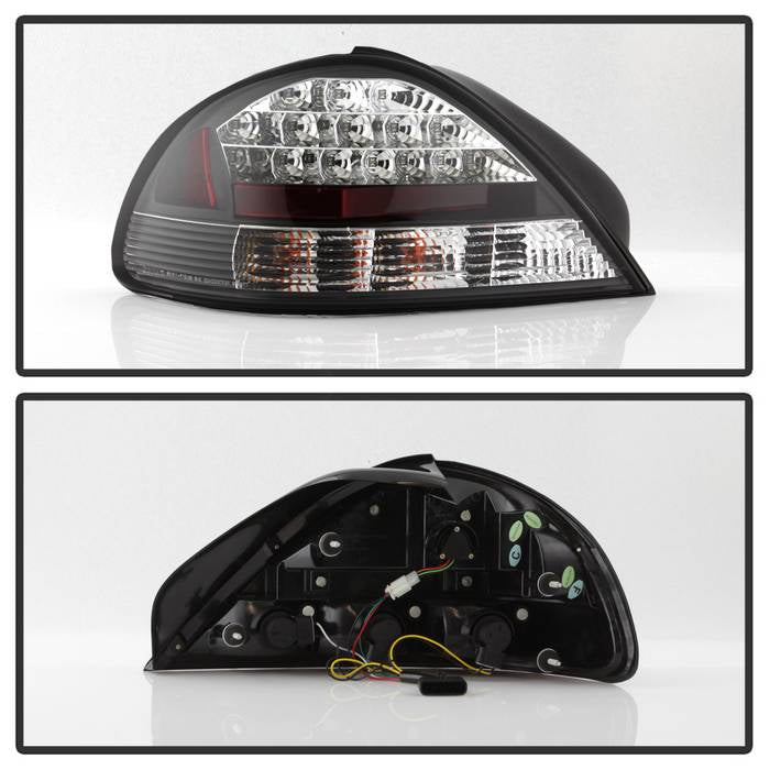 Spyder Pontiac Grand AM 99-05 LED Tail Lights Black ALT-YD-PGAM99-LED-BK 5007117