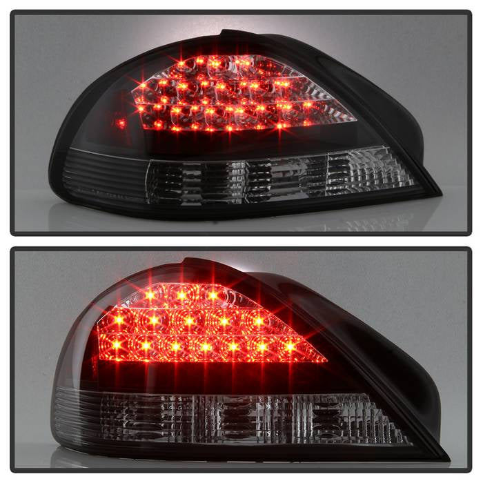 Spyder Pontiac Grand AM 99-05 LED Tail Lights Black ALT-YD-PGAM99-LED-BK 5007117