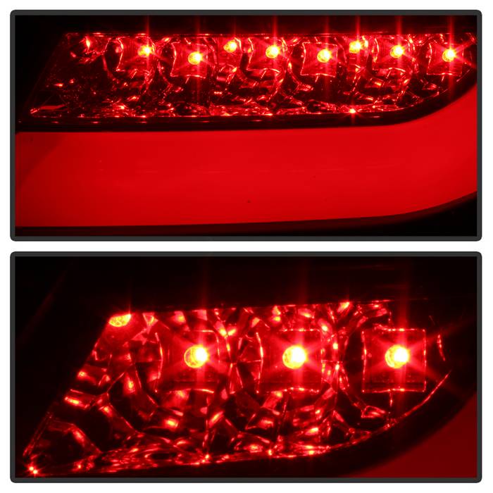 Spyder 04-08 Pontiac Grand Prix Light Bar LED Tail Light - Black Smoke (ALT-YD-PGP04-LED-BSM) 5084385