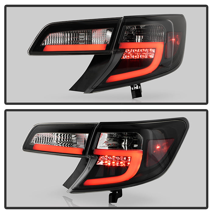 FR SPORT Spyder Toyota Camry 12-14 Light Bar LED Tail Lights Black ALT-YD-TC12-LBLED-BK 5079411 -...