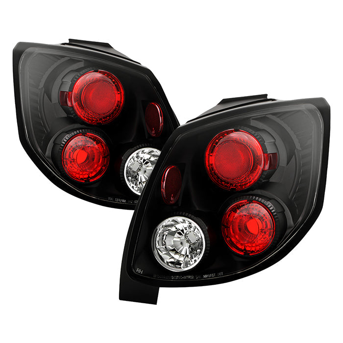 FR SPORT Spyder Toyota Matrix 03-05 Euro Style Tail Lights Black ALT-YD-TMA03-BK 5007599 - View 5