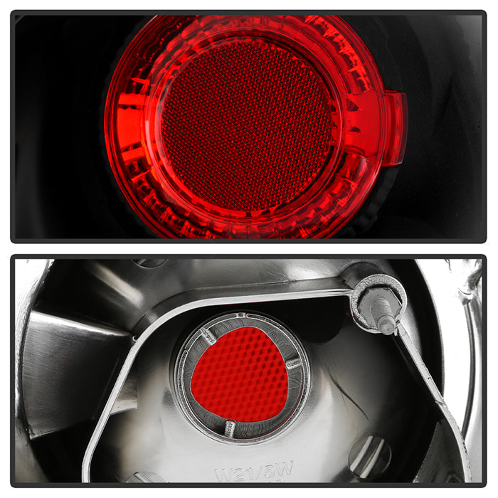 FR SPORT Spyder Toyota Matrix 03-05 Euro Style Tail Lights Black ALT-YD-TMA03-BK 5007599 - View 7
