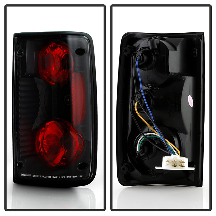 FR SPORT Spyder Toyota Pick Up 89-95 Euro Style Tail Lights Black ALT-YD-TP89-BK 5007636 - View 6