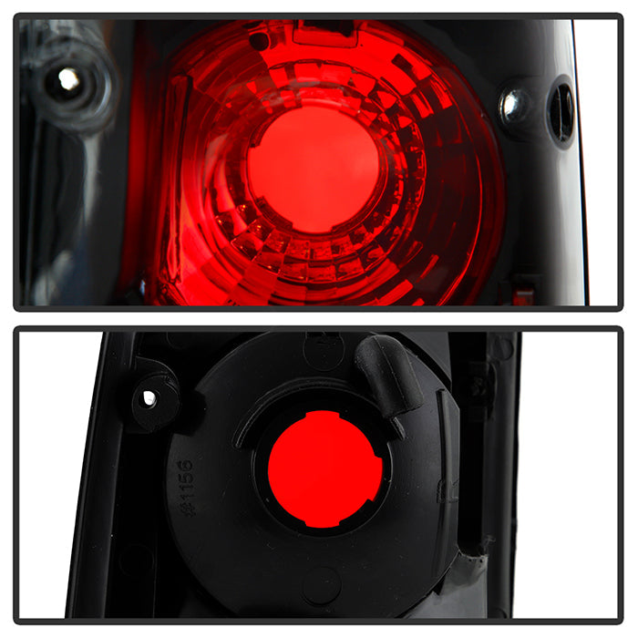 FR SPORT Spyder Toyota Pick Up 89-95 Euro Style Tail Lights Black ALT-YD-TP89-BK 5007636 - View 7