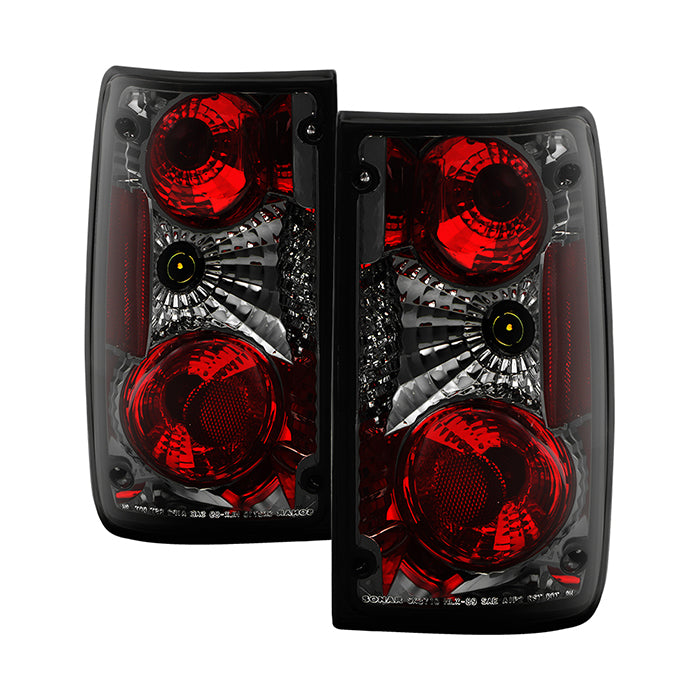 FR SPORT Spyder Toyota Pick Up 89-95 Euro Style Tail Lights Smoke ALT-YD-TP89-SM 5033710 - View 5