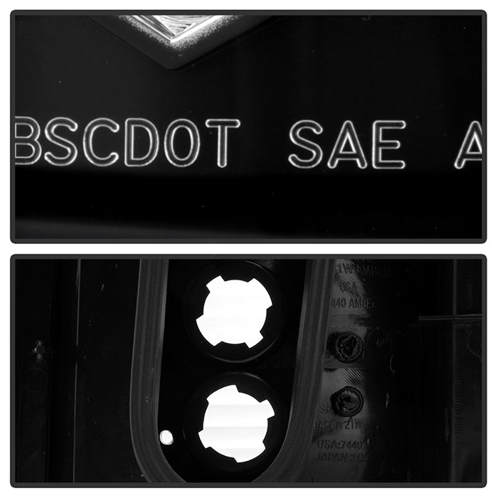 Spyder Scion XB 03-07 LED Tail Lights Black ALT-YD-TSXB03-LED-BK 5007759