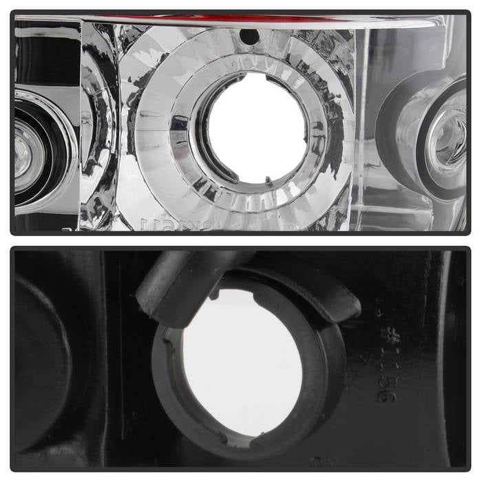 Spyder Toyota Tacoma 95-00 Euro Style Tail Lights Chrome ALT-YD-TT95-C 5007995