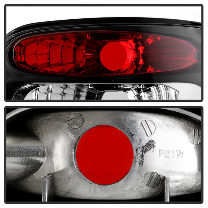 Spyder Volkswagen Golf 99-04 Euro Style Tail Lights Black ALT-YD-VG99-BK 5008343