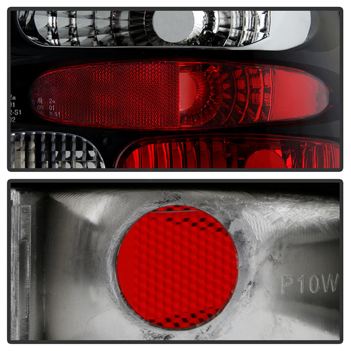 Spyder Volkswagen Golf 99-04 Euro Style Tail Lights Black ALT-YD-VG99-BK 5008343
