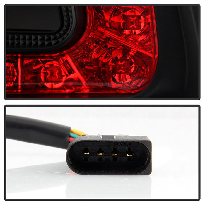 Spyder Volkswagen Touareg 03-07 LED Tail Lights Black ALT-YD-VTOU04-LED-BK 5042699