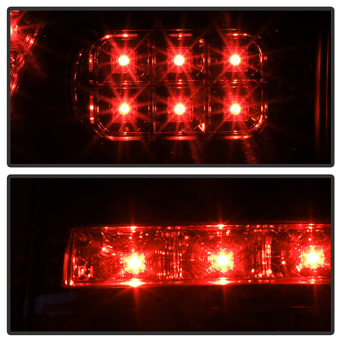 Spyder Volkswagen Touareg 03-07 LED Tail Lights Black ALT-YD-VTOU04-LED-BK 5042699