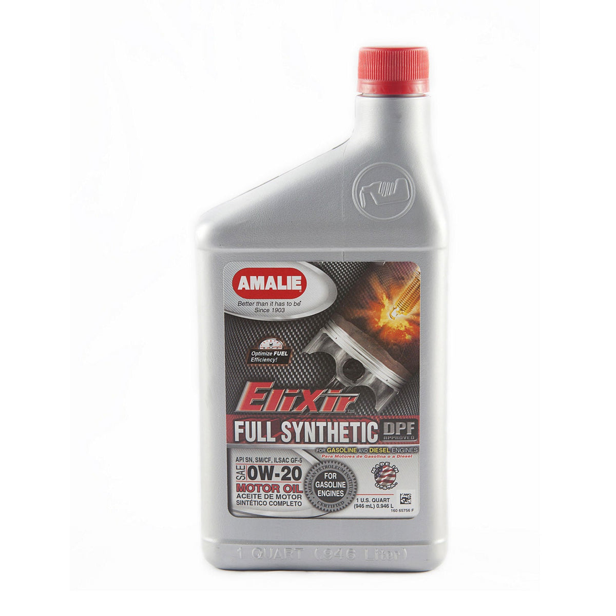 Elixir Full Synthetic 0w20 Dexos1 Case 12x1Qt - 1606575656