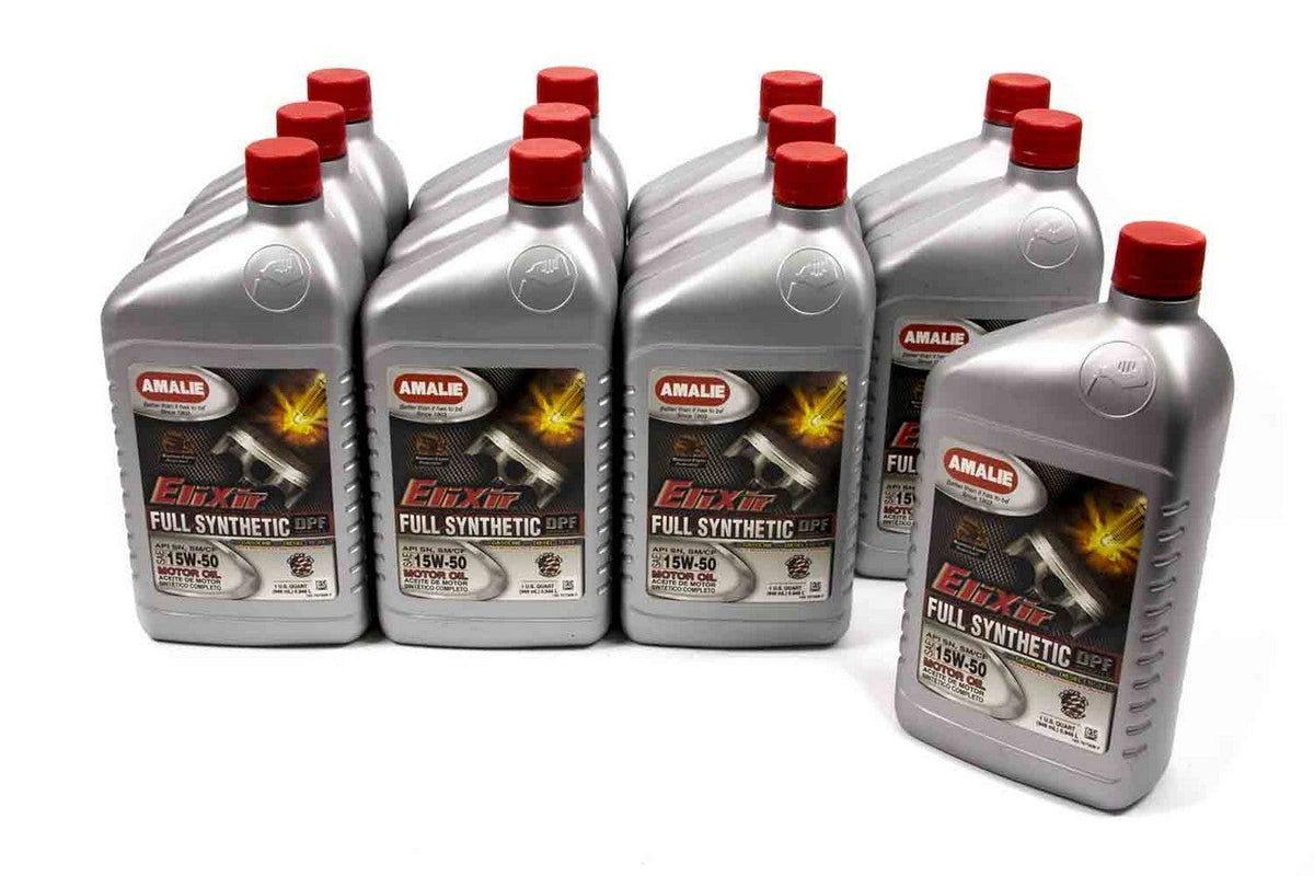 Elixir Full Synthetic 15w50 Oil Case 12x1Qt - 1607573656