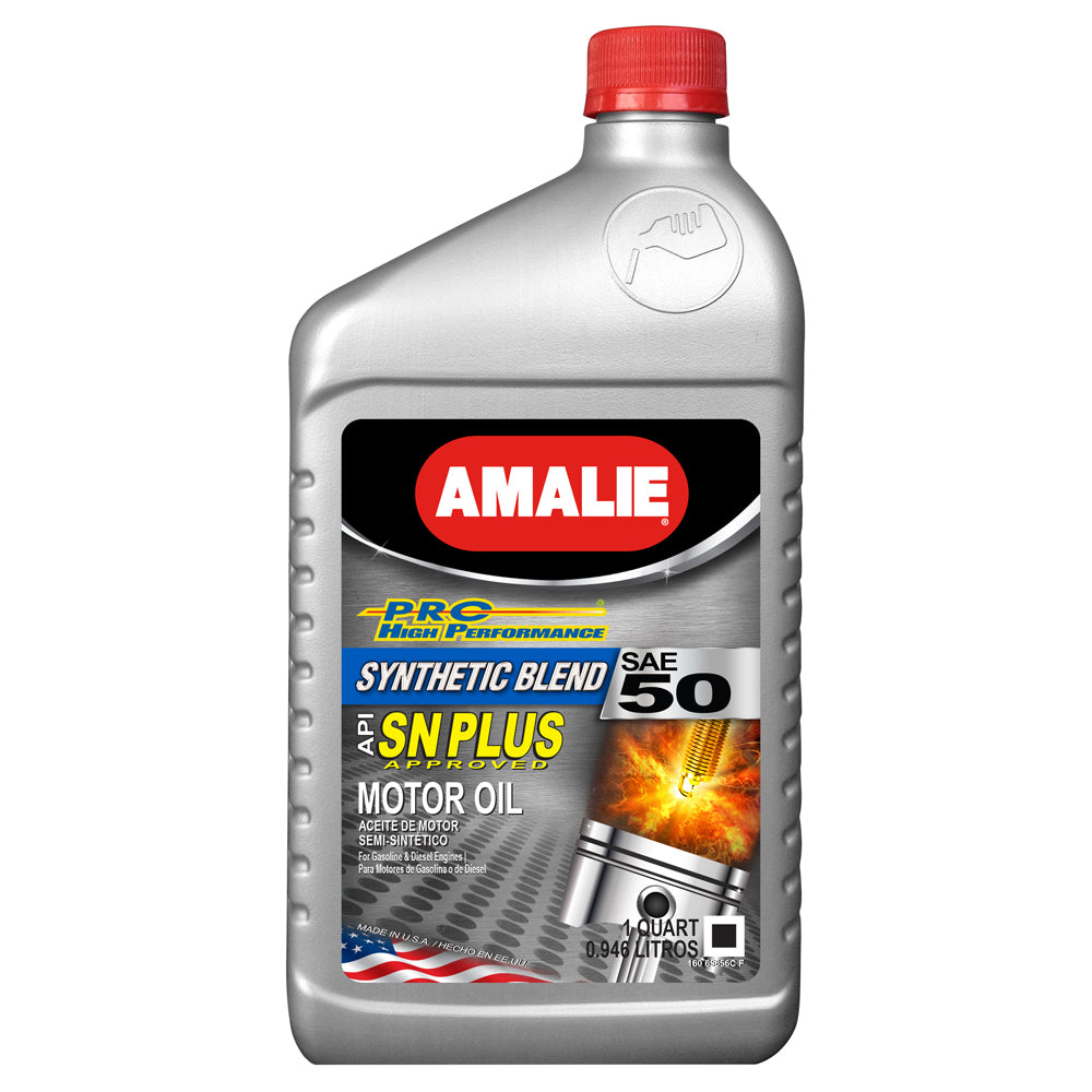PRO High Perf Syn Blend Oil 50W Case 1Qt - AMA6565656