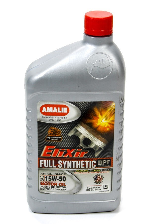 Elixir Full Synthetic 15w50 Oil 1Qt - AMA7573656