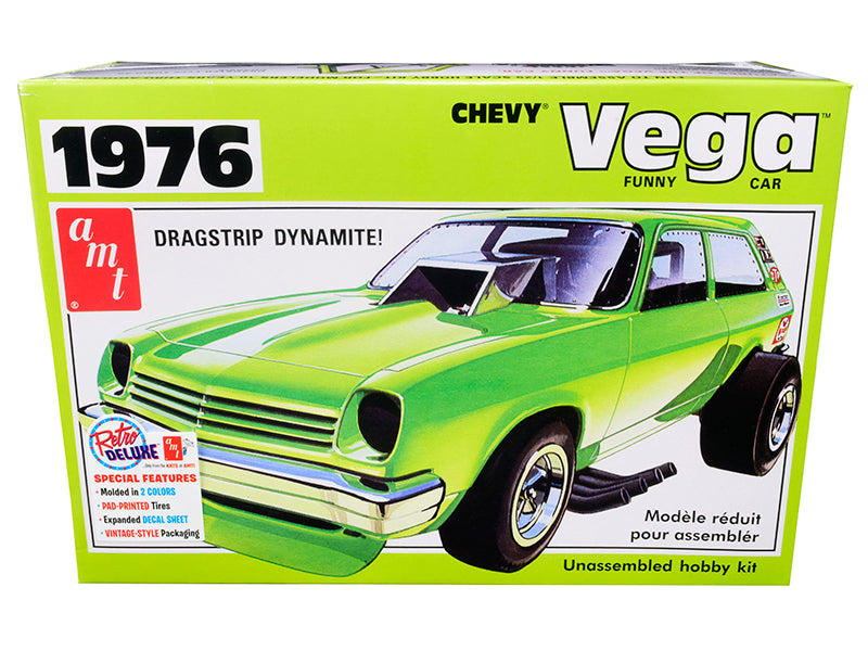 Rapid Vehicles Skill 2 Model Kit 1976 Chevrolet Vega Funny Car 1/25 Scale Model by AMT  free...
