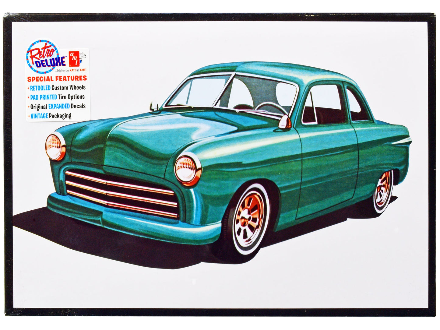 Skill 2 Model Kit 1949 Ford Coupe "The 49'er" 3-in-1 Kit 1/25 Scale Model by AMT  free shipping USA