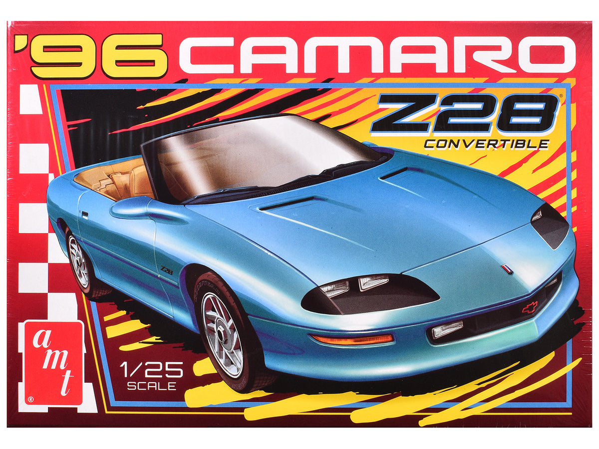 Rapid Vehicles Skill 2 Model Kit 1996 Chevrolet Camaro Z28 Convertible 1/25 Scale Model by AMT ...