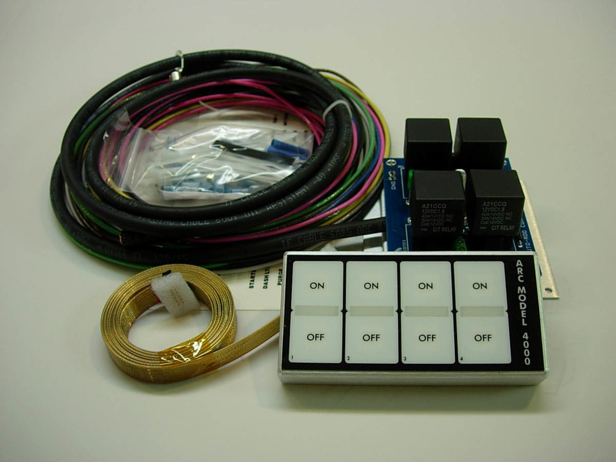 In-Dash Control Module - 4 Switch - 4000D