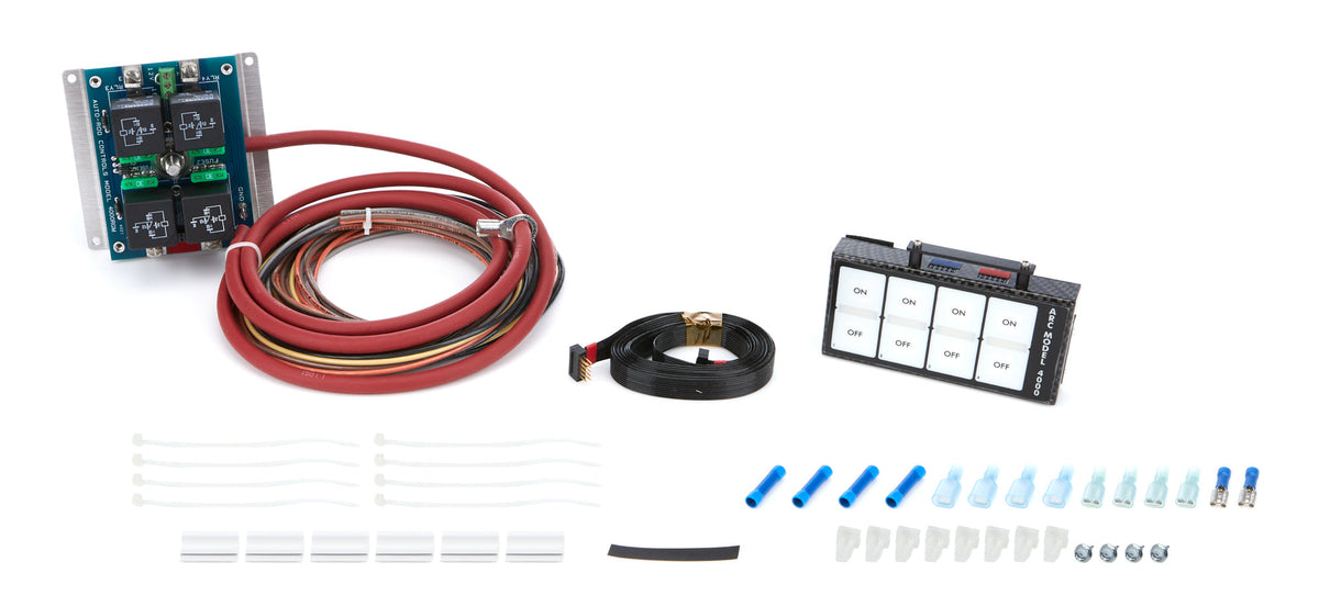 4 Switch In-Dash Control Module C/F Finish - 4003D