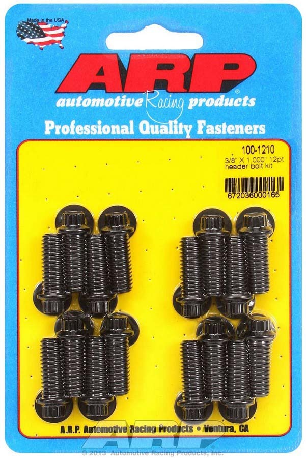 Header Bolt Kit - 12pt. 3/8 x 1.00 UHL (16) - 1001210