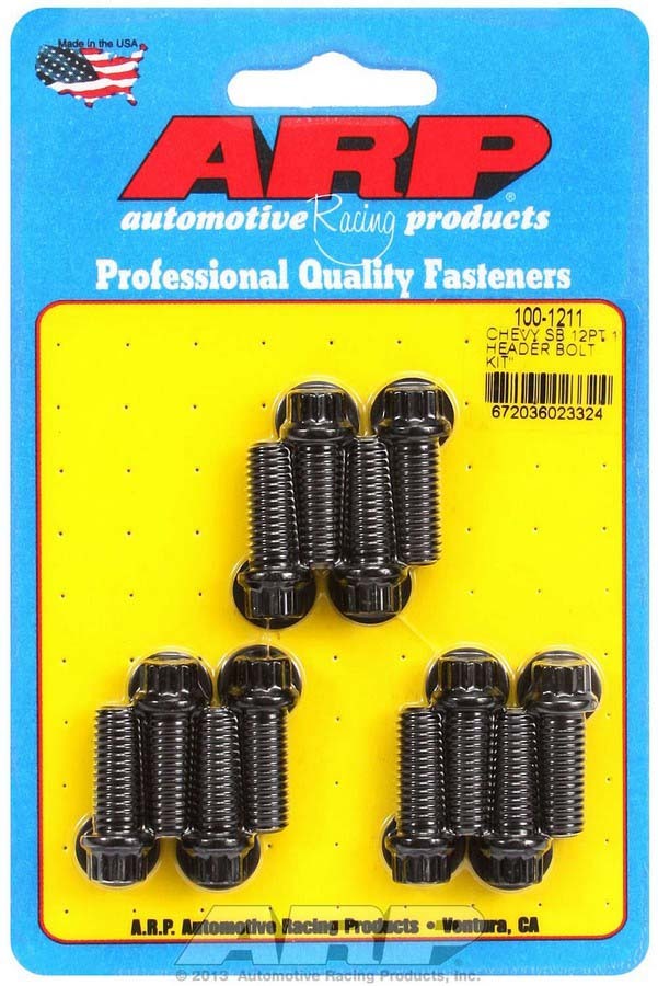 Header Bolt Kit - 12pt. 3/8 x 1.00 UHL (12) - 1001211