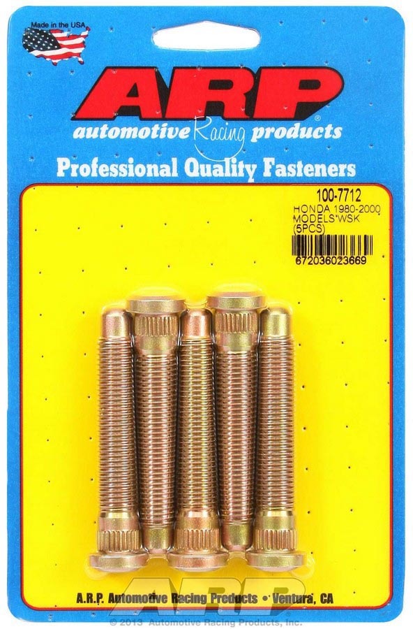 Wheel Stud Kit - M12x1.5 2.850/.485 Knurl - 1007712