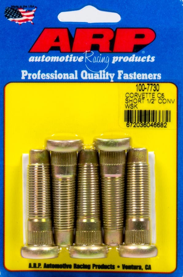 Wheel Stud Kit 5pk C5 Corvette 1/2-20 Conv. - 1007730