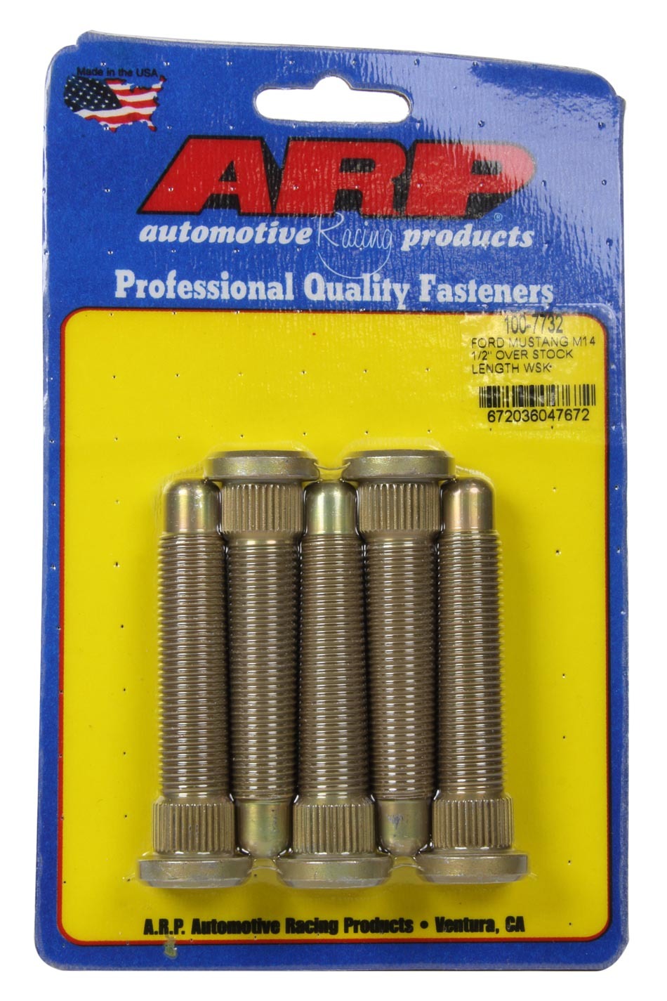 14mm Wheel Stud Kit 5pk 15-Up Mustang - 1007732