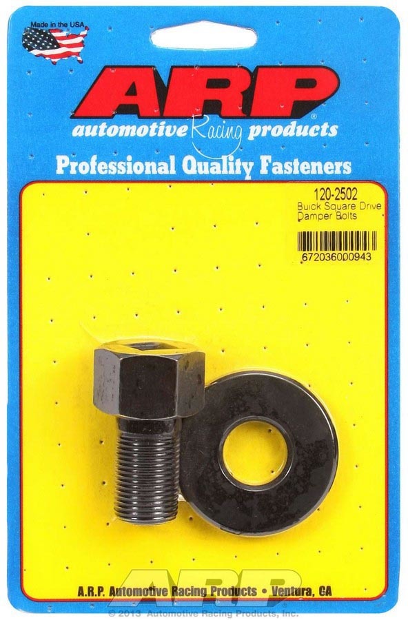 Buick Balancer Bolt Kit Square Drive V6/V8 - 1202502