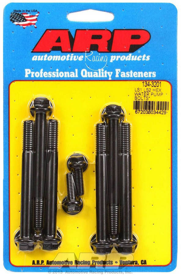 W/P & Thermostat Housing Bolt Kit - 6pt. LS1/LS2 - 1343201
