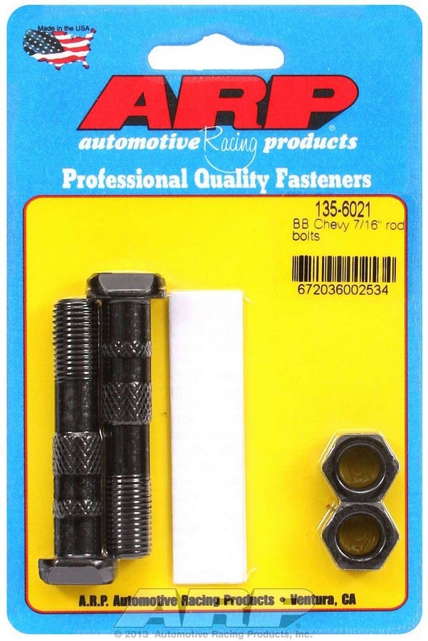 BBC Rod Bolt Kit - Fits 454-502 w/7/16 (2) - 1356021