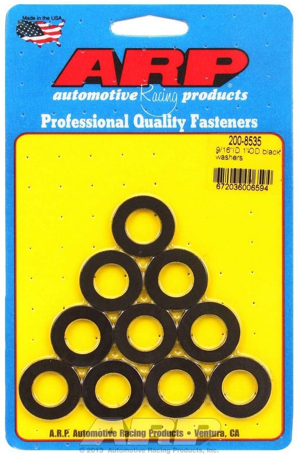 Black Washers - 9/16 ID x 1 OD (10) - 2008535