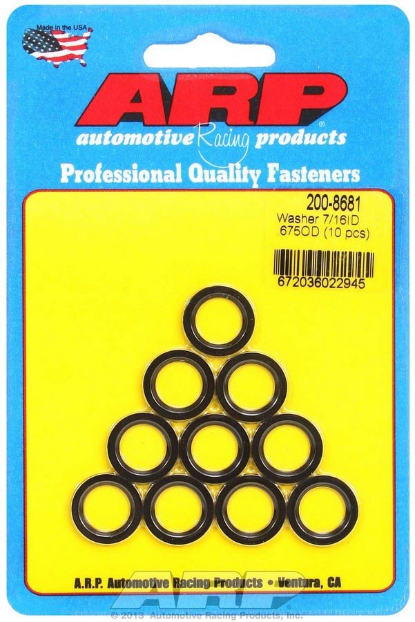 Conn. Rod Washers - 7/16 ID x .675 OD Chamfer(10) - 2008681