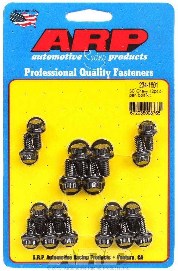 SBC Oil Pan Bolt Kit - 2341801