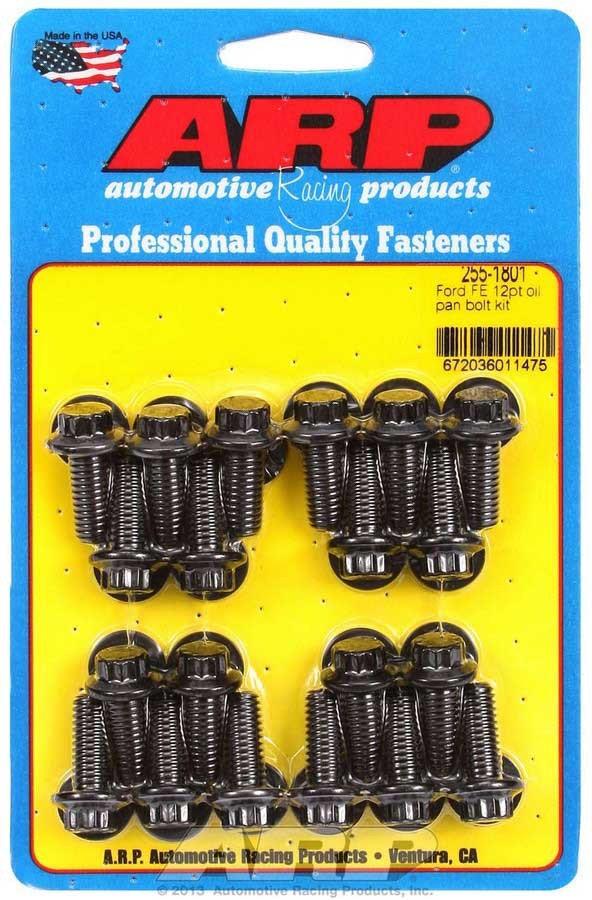 Oil Pan Bolt Kit - 12pt. Ford FE - 2551801