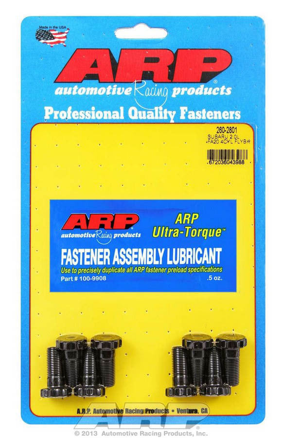Flywheel Bolt Kit Subaru 2.0L FA20 - 2602801