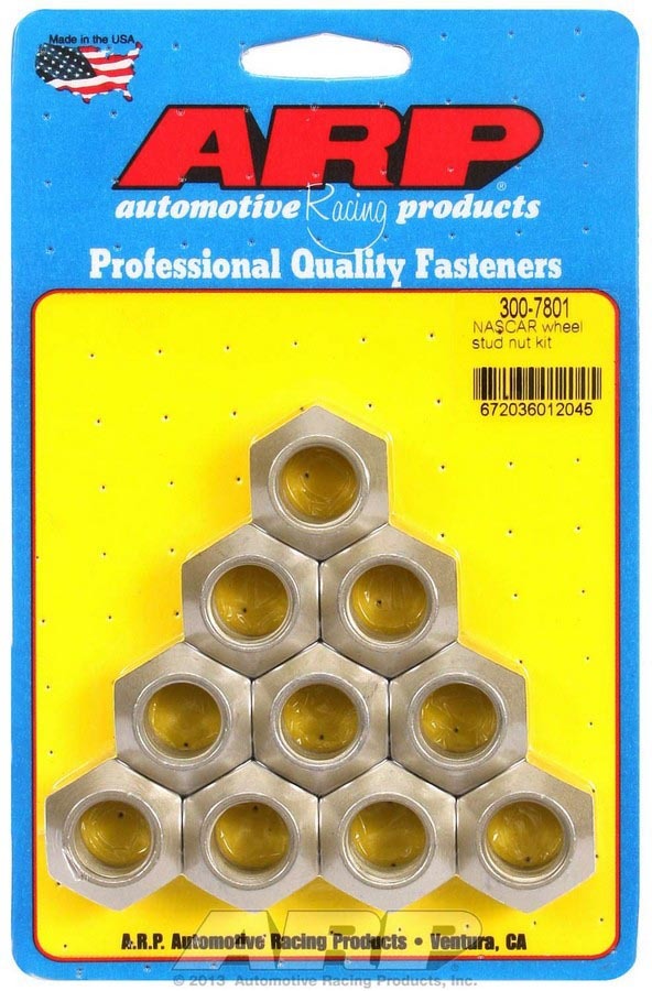Nascar Wheel Stud Nut Kit (10) - 3007801