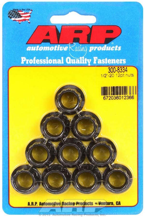 1/2-20 12pt. Nuts (10) - 3008334