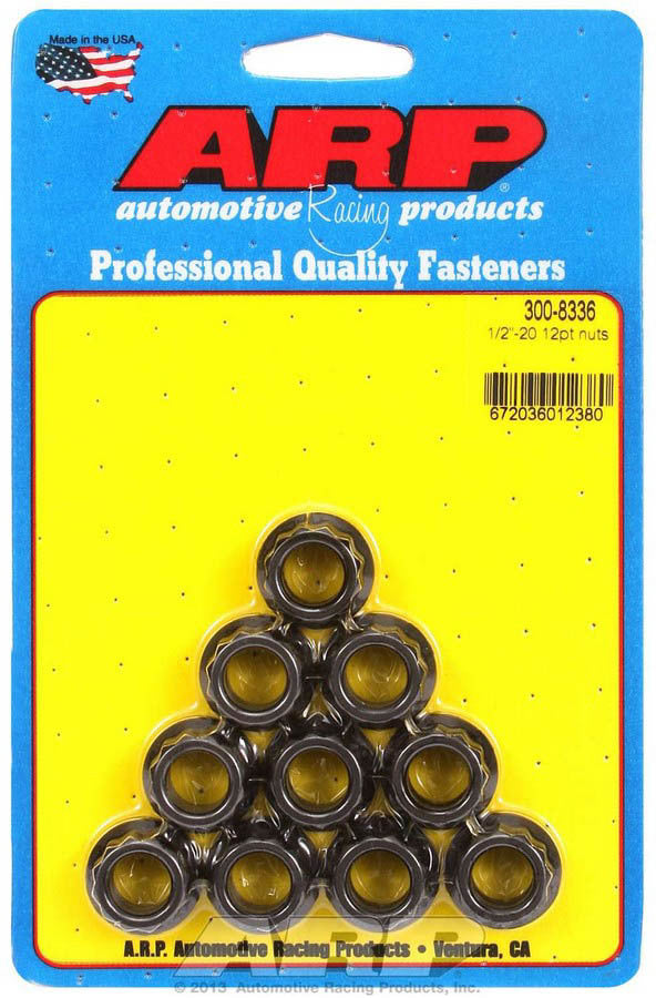 1/2-20 12pt. Nuts (10) - 3008336