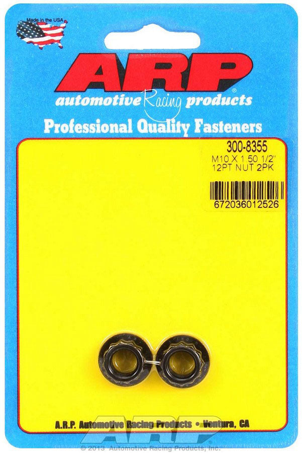 Nut- 12pt 10mm X 1.50 2pk - 3008355