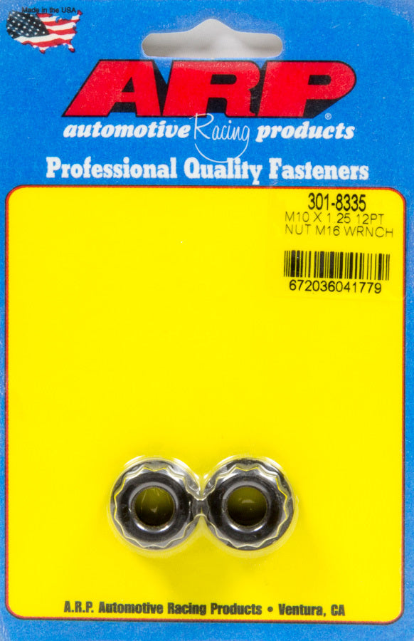 10mm x 1.25 12pt Nuts (2pk) - 3018335