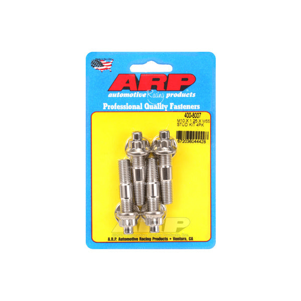 Stud Kit - Broached 4pk 10mm x 1.25 x 55mm - 4008007